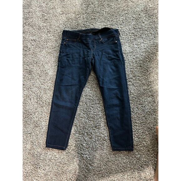 Blue Maternity Jeans - Picture 2 of 4